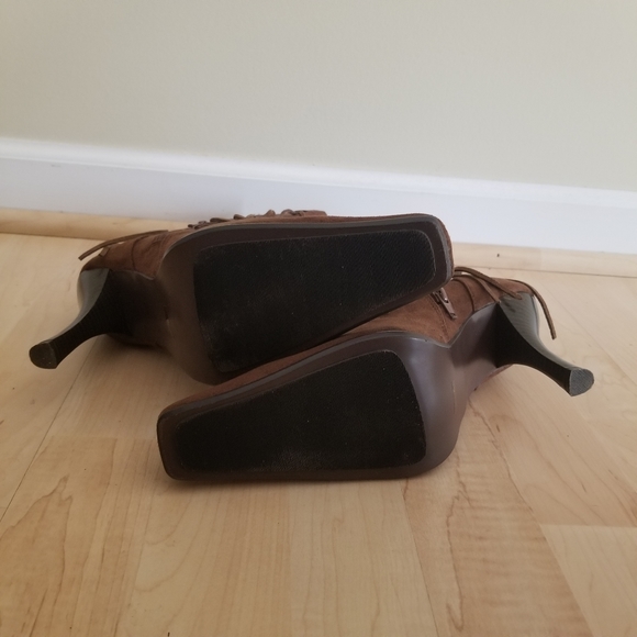 Size 8.5 Fringe Tassel Boots by Bamboo - Picture 4 of 13